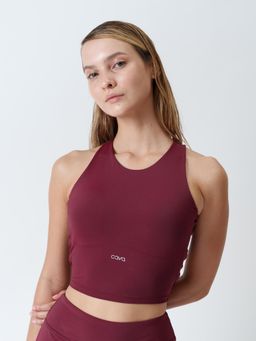 Cava Athleisure - Cherry Tieback Swim Top