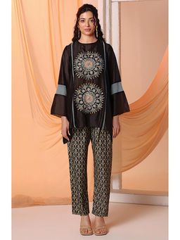 Soup by Sougat Paul - Eraya Applique Asymmetric Co-Ord Set