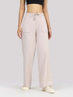 Blissclub - Womens Beige Work-To-Wine Pant