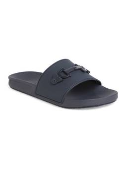 Aldo - Loungeslide Synthetic Navy Solid Slides