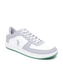 U.S. POLO ASSN. - Men Rein 2.0 Grey Retro Court Sneakers