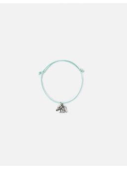 Accessorize London - Women's Turquoise Ellie Elephant Anklet