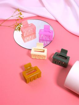 Yellow Chimes - Set of 5 Women Claw Clips