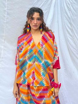 Chidiyaa - Sohni Gamcha Cotton Shirt