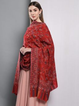 Zamour - Women's Kani Woven Exquisite Wool Shawl