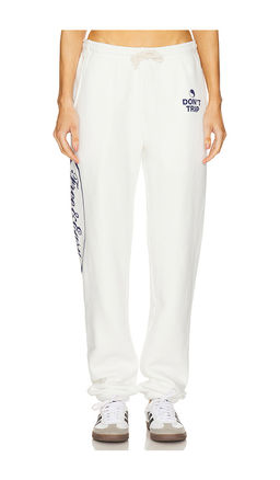 Free & Easy - Script Heavy Fleece Sweatpants