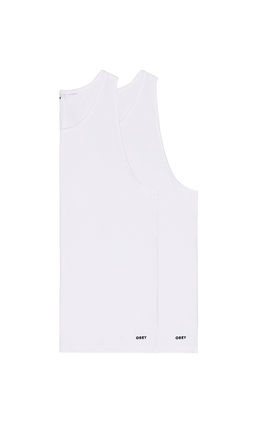 Obey - Standard Rib Tank 2 Pack