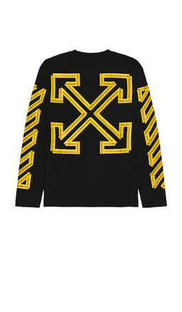 Off-White - Tape Arrow Skate Long Sleeve Tee