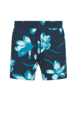 Original Penguin - 7 Floral French Terry Short