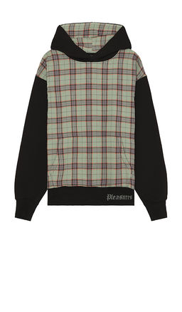 Pleasures - Career Contrast Plaid Hoodie