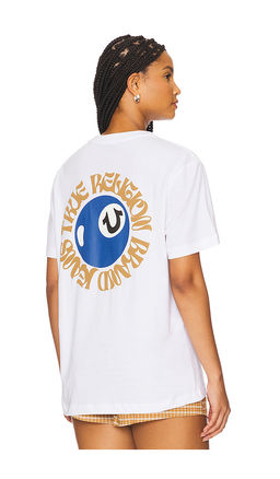 True Religion - Short Sleeve Puff Ball Tee