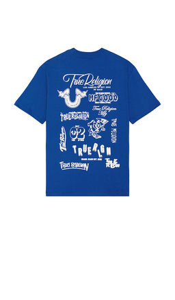 True Religion - Short Sleeve Puff Logo Tee