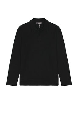 WAO - The Textured Long Sleeve Polo