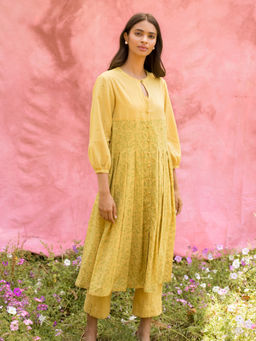 Dressfolk - Soaking Up Summer Dress & Pallazzo Set (Set of 2)