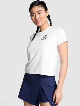 Victoria's Secret - White Dreamer Cotton T-Shirt