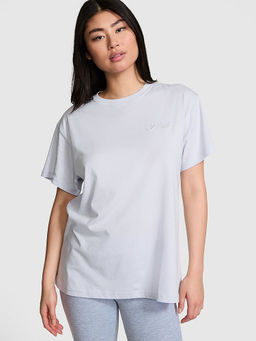 Victoria's Secret - Blue Campus Cotton T-Shirt