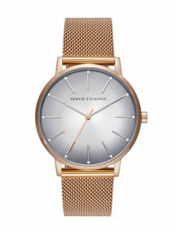 ARMANI EXCHANGE - Rose Gold Two Tone Watch-AX5617