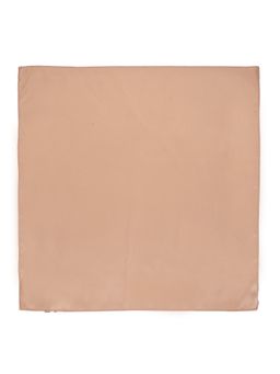 The Tie Hub - Solid Khaki Satin Pocket Square