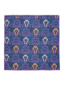 The Tie Hub - Paisley Purple Microfiber Pocket Square