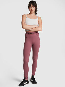 Victoria's Secret - Women Pink Polyester Printed Leggings