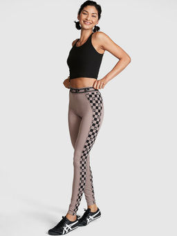 Victoria's Secret - Women Brown Polyester Printed Leggings
