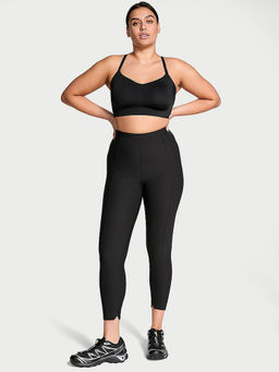 Victoria's Secret - Women Black Polyamide Solid Leggings