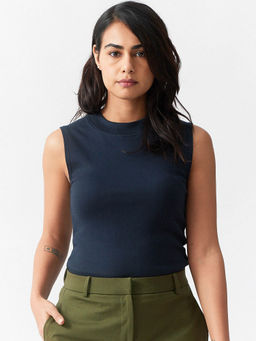Creatures of Habit - Vintage Top Pirate Navy Blue