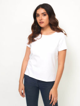 Creatures of Habit - Vintage Round Cloud White T-Shirt
