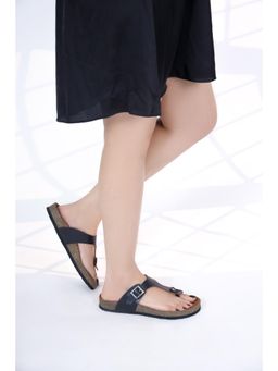 LYDC LONDON - Women Stylish Comfortable and Casual Sandals - Black