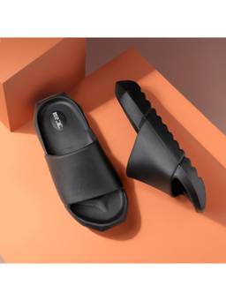Bacca Bucci - Echo Foam Recovery Sliders for Men - Black