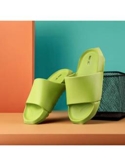 Bacca Bucci - Echo Foam Recovery Sliders for Men - Green
