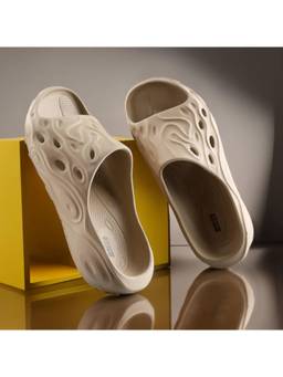 Bacca Bucci - Drift Foam Recovery Sliders for Men - Beige