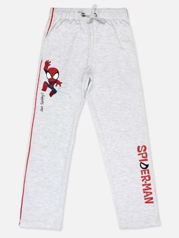 Kidsville - Spiderman Printed Grey Pyjama for Boys Grey