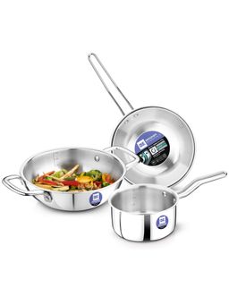 Bergner - Be Essentials 3 Pcs Cookware Set