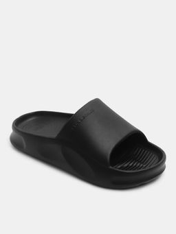 Jack & Jones - Men Typography Black Sliders