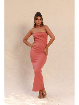 Moonstruck - Women Brown Solid Maxi Dress