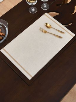 At Home by Nilkamal - Abstract Design PVC Table Placemat (Pack of 6)