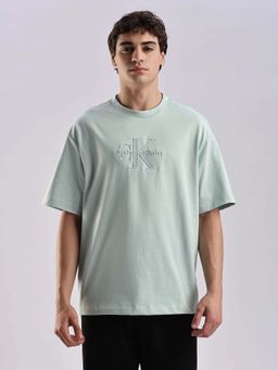 Calvin Klein - Relaxed Fit Cotton T-Shirt Blue