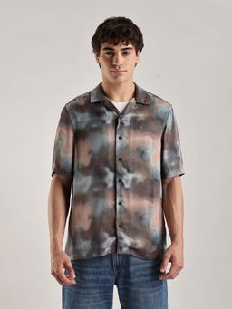 Calvin Klein - Regular Fit Poplin Woven Shirt Multi-Color