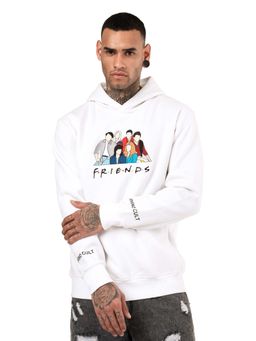 RHINO CULT - Men The Friends Hoodie White