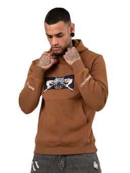 RHINO CULT - Men Bore Insosuke Hoodie Brown