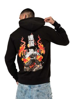 RHINO CULT - Renkogu Flying Hasira Hoodie Black