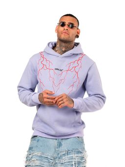 RHINO CULT - Electric Eco Hoodie Purple