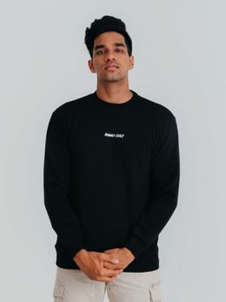 RHINO CULT - Essential Black Sweatshirt