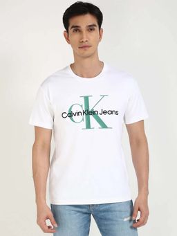 Calvin Klein - Slim Fit Cotton T-Shirt White