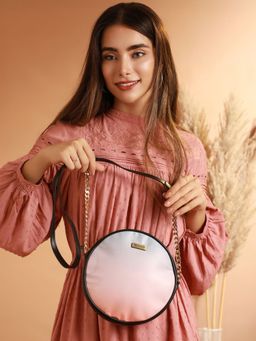 Priyaasi - Peach & Blue Ombre Cross Body Bag