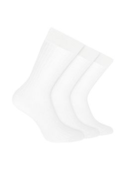 Footprints - Men Anti Odour & Breathable Cushioned Base Bamboo Multi-Color Socks (Pack of 3)