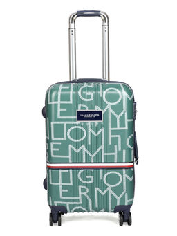 Tommy Hilfiger - Twister Hard Luggage Trolley Bag Printed Cargo Olive