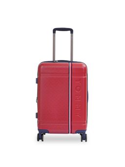 Tommy Hilfiger - Millennia Unisex Hard Luggage Red 57.5 cm Trolley Bag (S)