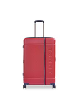 Tommy Hilfiger - Millennia Unisex Hard Luggage Red 77.5 cm Trolley Bag (L)